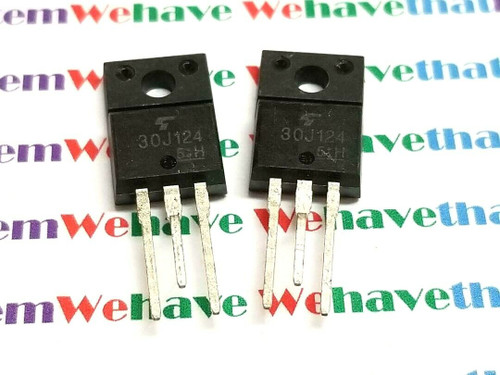 GT30J124 / 30J124 / TRANSISTOR / TO220F / 2 PIECES  (qzty)