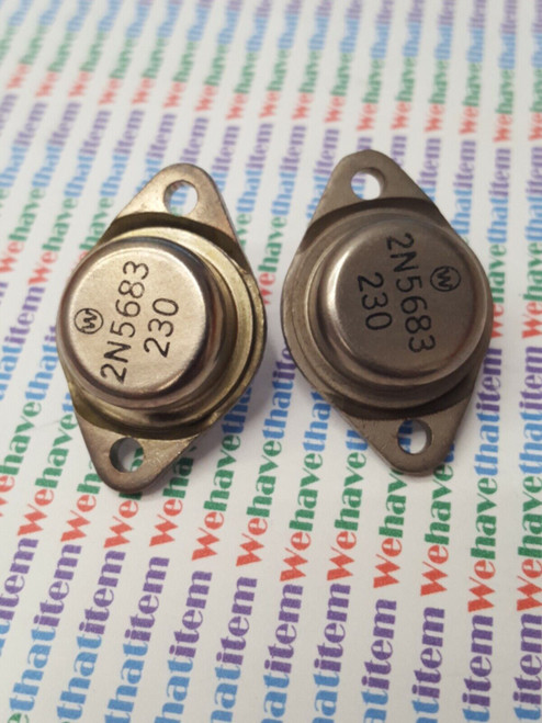 2N5683/ TRANSISTOR / 2 PIECES / (qzty)