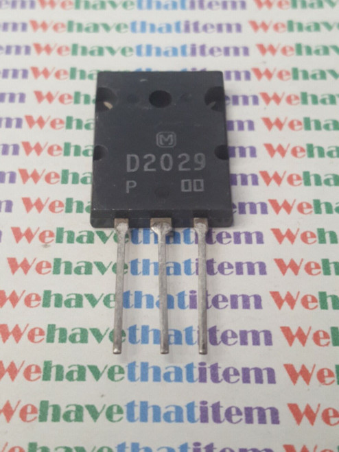 2SD2029 / D2029 / TRANSISTOR / TO220 / 1 PIECES (qzty)