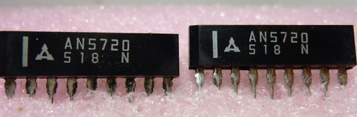 AN5720 /COMPARABLE TO ECG1607, NTE1607 / RCA # 256832 /SIP /IC /2 PIECES (qzty)