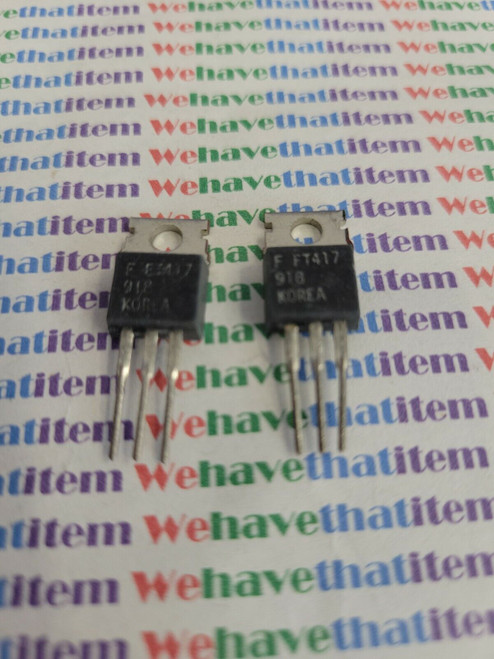 FR417  / TRANSISTOR / 2 PIECES / (qzty)