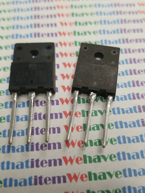 2SK1941 / K1941 / FET / TO3P / 2 PIECES  (qzty)