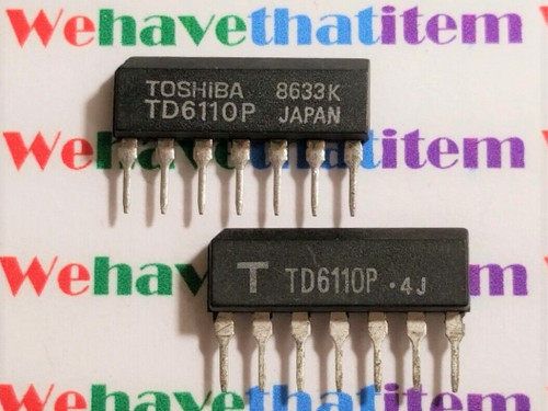 TD6110P / IC / SIP / 2 PIECES  (qzty)