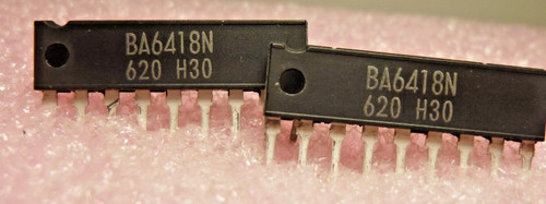 BA6418N / IC / SIP  / 2 PIECES  (qzty)