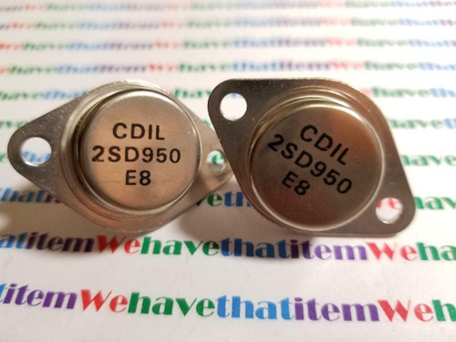 2SD950 /  TRANSISTOR / TO3 / 2 PIECES  (qzty)