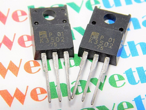 2SK3502 / K3502 / FET / TO220 / 2 PIECES (qzty)