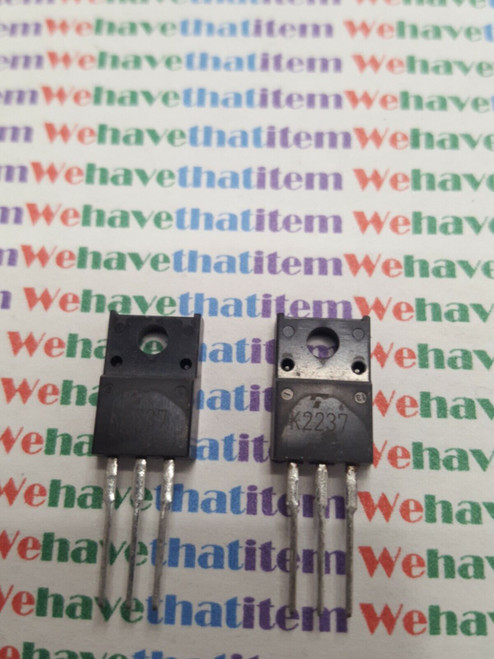 2SK2237 / K2237/ FET / TO3P / 2 PIECES  (qzty)