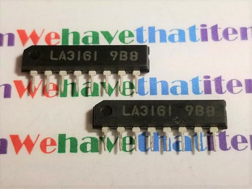 LA3161 / IC / SIP / 2 PIECES (qzty)