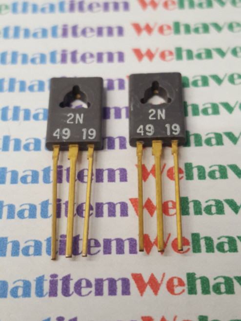 2N4919 / TRANSISTOR / 2 PIECES / (qzty)