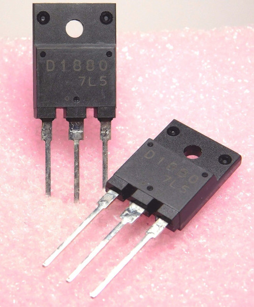 2SD1880 / TRANSISTOR / CROSSES TO ECG2353, NTE2353 / 2 PIECES (qzty)