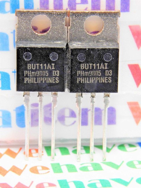 BUT11AI / BUT11A1 / TRANSISTOR  / TO220 / 2 PIECES (qzty)