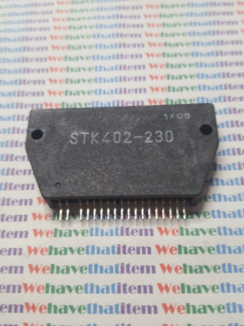 STK402-230 / IC / SIP / 1 PIECE (QZTY)