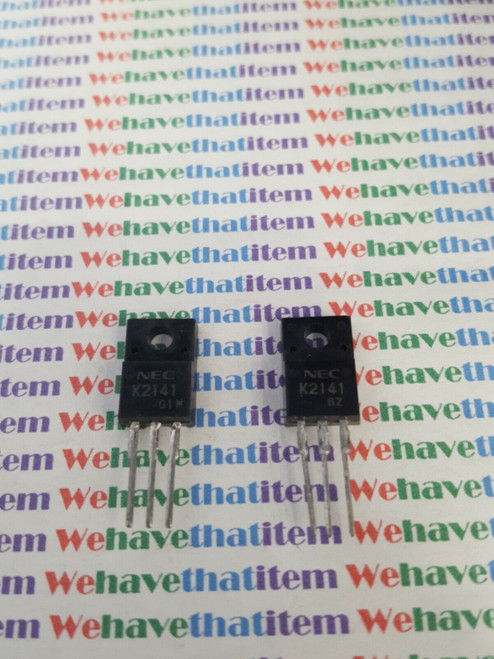 2SK2141 / K2141 / FET / TO3P / 2 PIECES  (qzty)