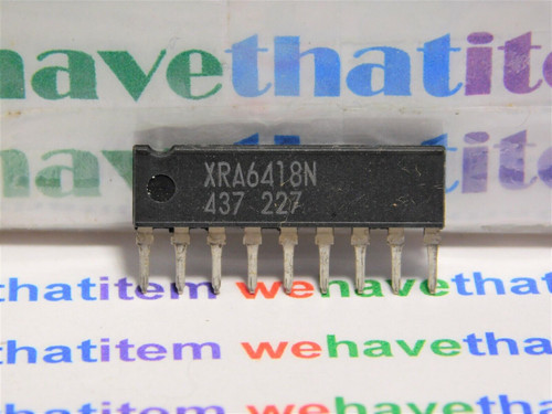 XRA6418N / IC / SIP / 1 PIECE  (qzty)