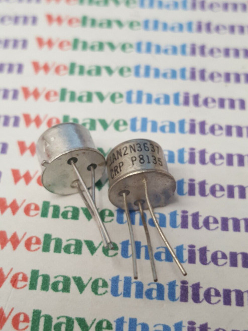 2N3637 / TRANSISTOR / 2 PIECES / (qzty)