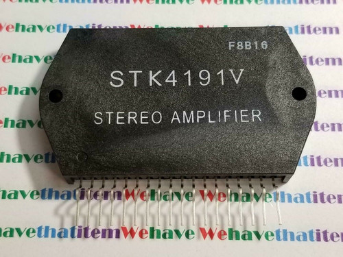 STK4191V (MK5) / STEREO AMPLIFIER IC / SIP / 1 PIECE (qzty)