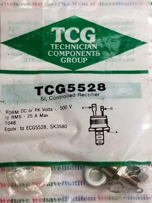 TCG5528 / SCR / CROSSES TO NTE5528,ECG5519, SK3580 / 1 PIECE  (qzty)