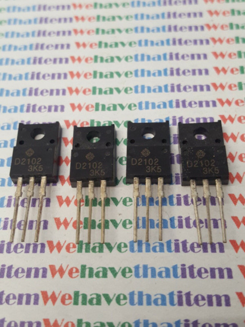 2SD2102 / TRANSISTOR / 4 PIECES / (qzty)