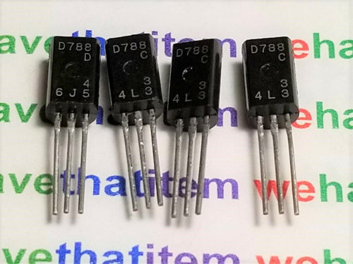 2SD788C / TO92 MOD / TRANSISTOR  / 4 PIECES (QZTY)