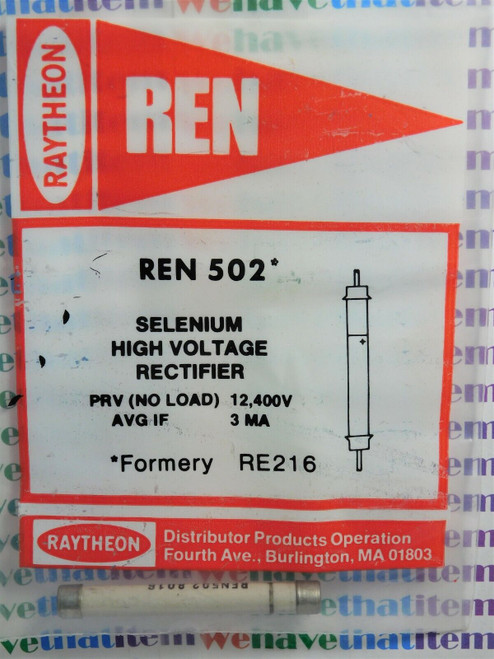 REN502 / CROSSES TO NTE502, ECG502 / RECTIFIER / 1 PIECE  (qzty)