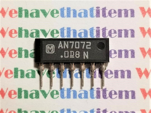 AN7072 / SIP / IC / 1 PIECE /  (qzty)