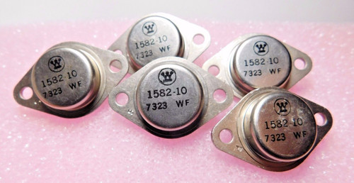 1582-10 / TRANSISTOR / TO3 / 5 PIECES (qzty)