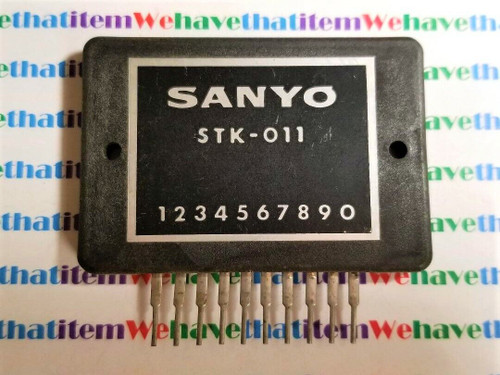 STK011 / OLD SQUARE PACKAGE / POWER AMPLIFIER / 1 PIECE (qzty)