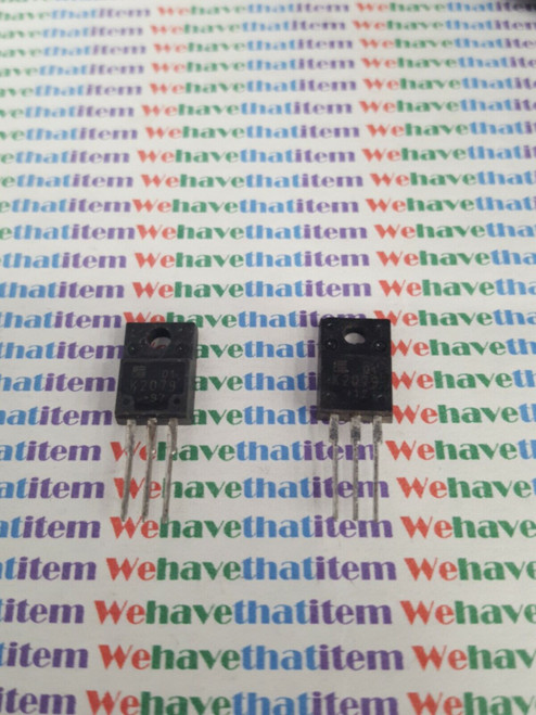 2SK2079 / K2079 / FET / TO3P / 2 PIECES  (qzty)