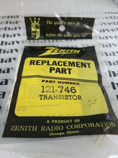 121-746 / Transistor / ZENITH / 1 PIECES (qzty)