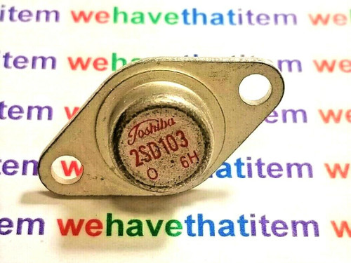 2SD103 / TRANSISTOR / TO66 / 1 PIECE (qzty)