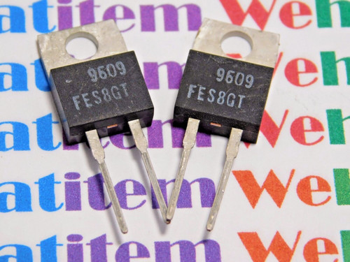 FES8GT / RECTIFIER / TO220 2 LEGS / 2 PIECES (qzty)