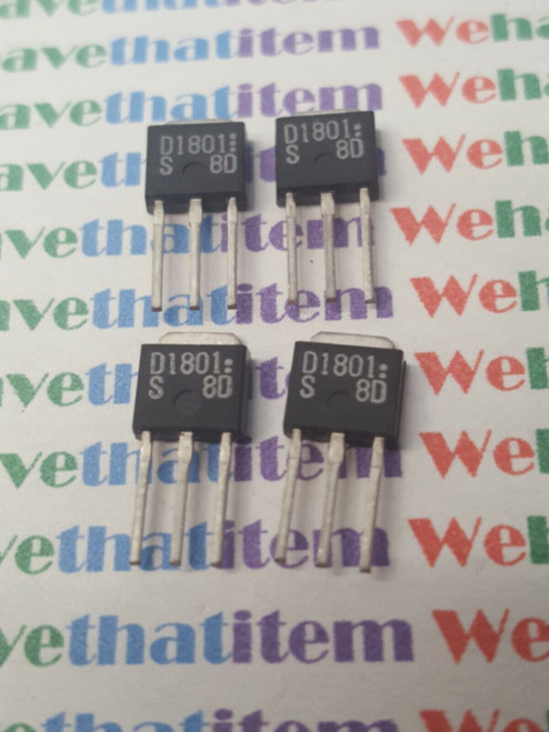 2SD1801 / TRANSISTOR / 4 PIECES / (qzty)