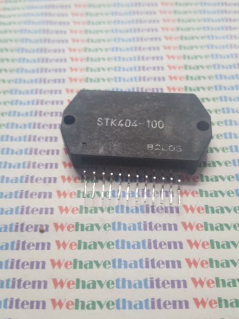 STK404-100 / IC / SIP / 1 PIECE (QZTY)