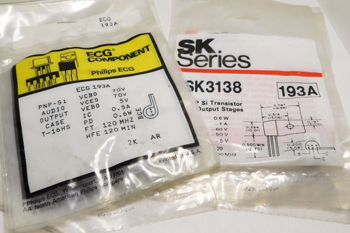 ECG193A (4 PIECES) / SK3183 (6 PIECES) / I0 PIECES (qzty)