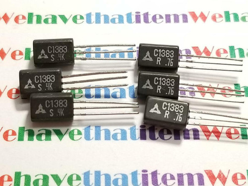 2SC1383 / C1383 / TRANSISTOR / TO92L / 6 PIECES (qzty)