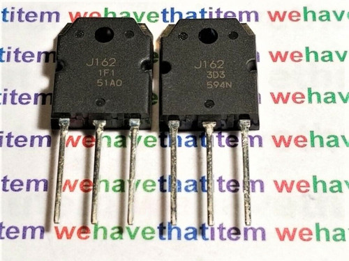 2SJ162 / J162  / MOSFET / TO3P / 2 PIECES (qzty)