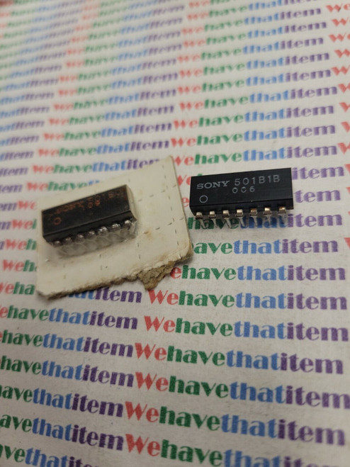 CX501B  / SONY IC / MARKED 501B1B / DIP / 1 PIECE (QZTY)