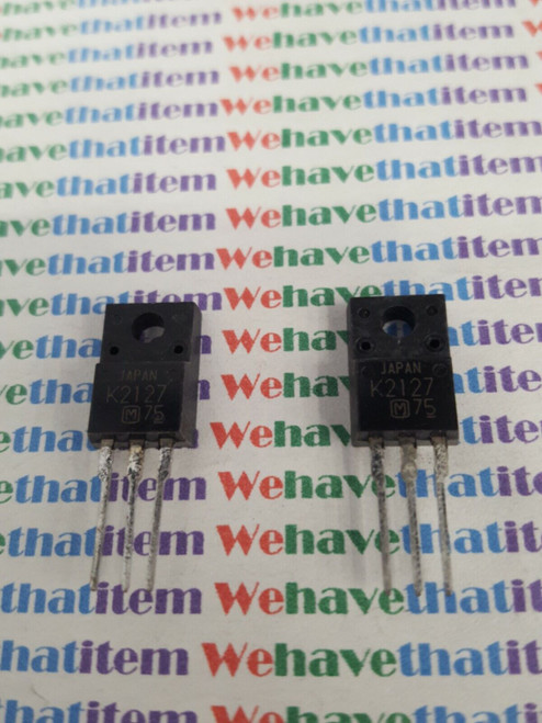 2SK2127 / K2127 / FET / TO3P / 2 PIECES  (qzty)