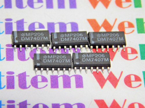 DM7407M / IC / SURFACE MOUNT / 5 PIECES /  (qzty)