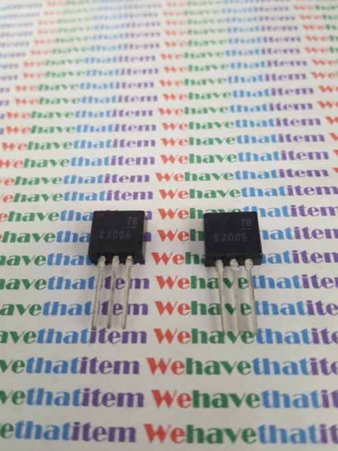 2SK2006 / K2006 / FET / TO3P / 2 PIECES  (qzty)
