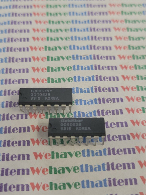 GD4053B / GOLDSTAR  / IC / DIP / 2 PIECES (qzty)