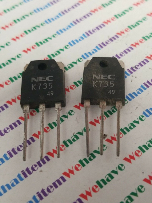 2SK735 / TRANSISTOR / NEC / 2 PIECES (qzty)