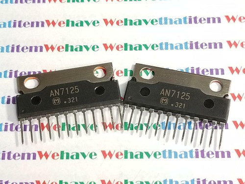 AN7125 / SIP / IC / 2 PIECES /  (qzty)