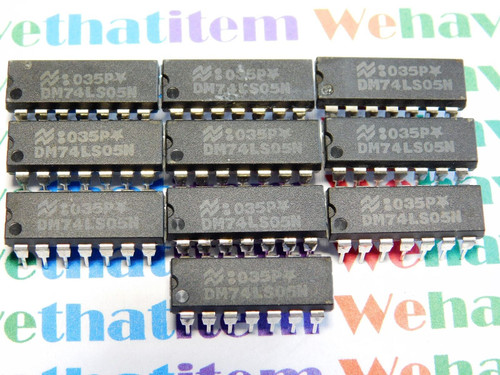 DM74LS05N / IC / DIP / 10 PIECES (qzty)