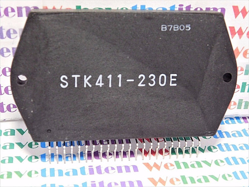 STK411-230E / IC / 22 PIN / 1 PIECE (qzty)
