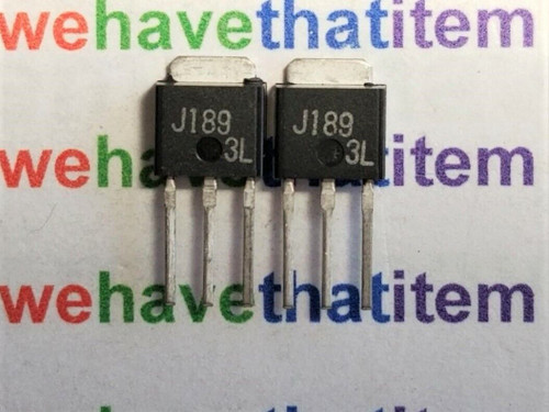 2SJ189 / J189 / MOSFET / 3 PINS / 2 PIECES (qzty)