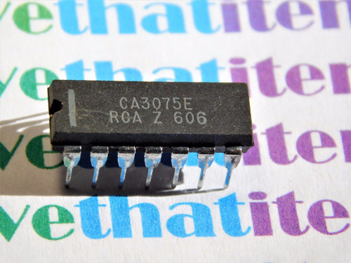 CA3075E / IC / DIP / 1 PIECE (qzty)