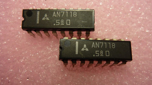 AN7118 / DIP / IC / 2 PIECES /  (qzty)