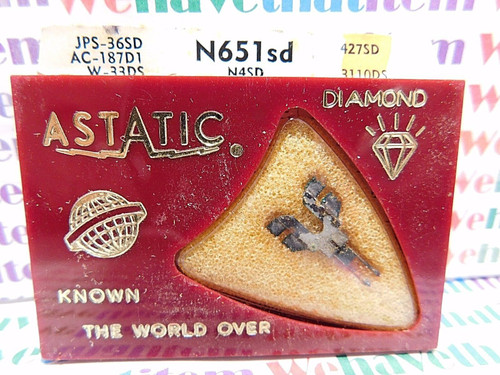 ASTATIC N651sd / REPLACES SHURE JPS-36sd, AC-187D, W-33DS / 1 PIECE (qzty)