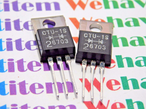CTU-1S / DUAL DIODE / TO220 / 2 PIECES (qzty)